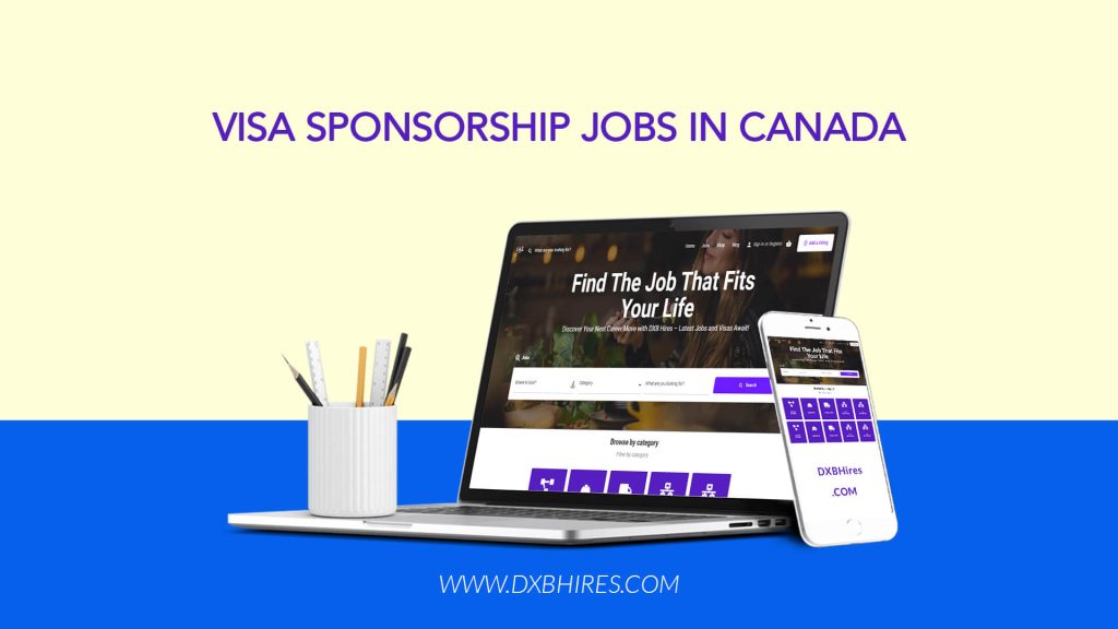 VISA Sponsorship Jobs in Canada